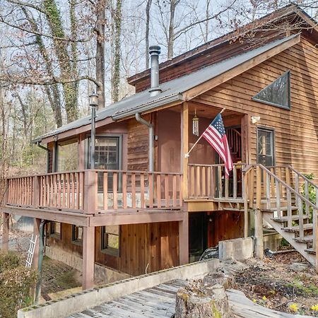 Charming Cabin With Fire Pit And Decks About 7 Mi To Helen Sautee Nacoochee Eksteriør billede